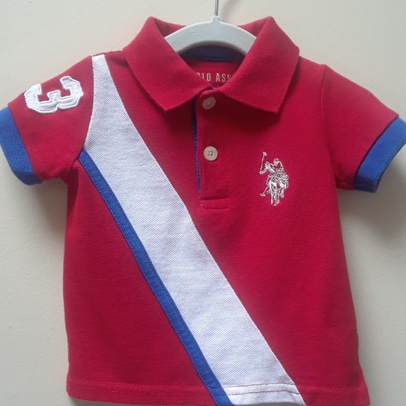 U.S. Polo Assn. Other - 4x$12 SALE U.S. Polo Assn. Baby Polo Shirt 6M
